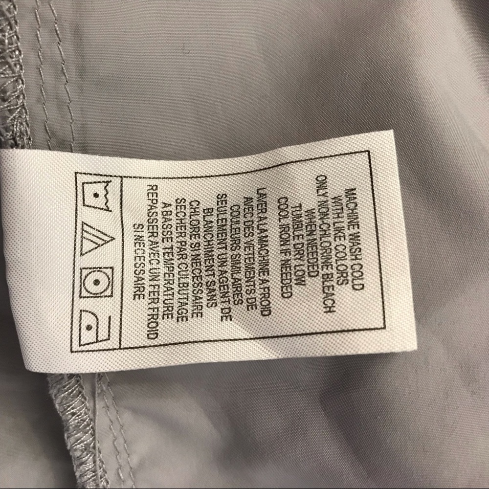 Empyre Women's Pullover Windbreaker Jacket Size Large Color Light Gray / Pink. - Picture 6 of 9
